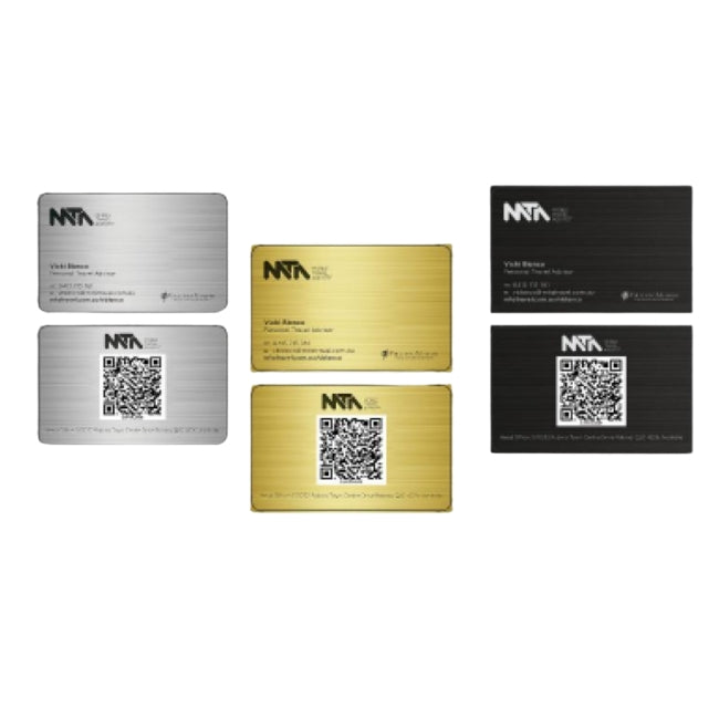 Smart business card - metal