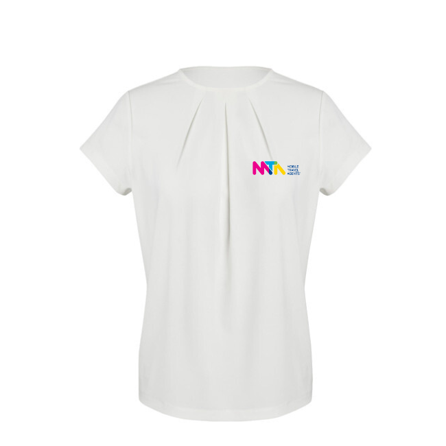 Uniform - short-sleeve Women's Blaise top (includes tracked shipping from supplier)