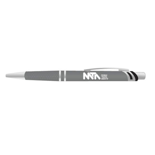 Pens - silver aluminium (pack of ten)