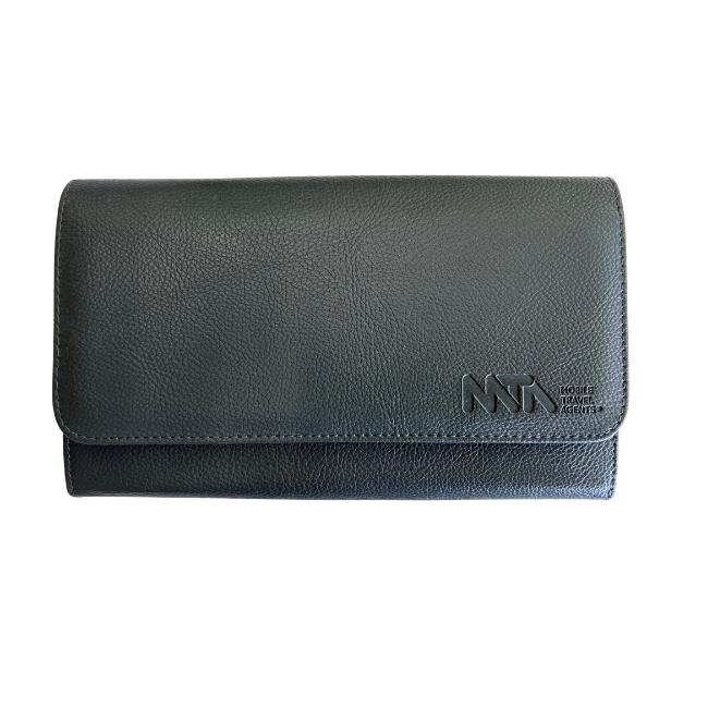 Ticket wallet leather look - pack of five. ⭐ New look material.